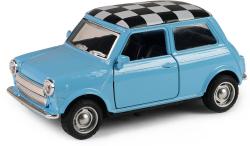 Auto Mini Cooper retro kovové 11cm zpětný chod 4 barvy