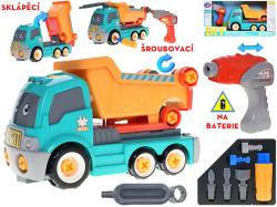 Auto nákladní montážní šroubovací set se šroubovákem a doplňky na baterie