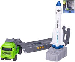 Auto nákladní na setrvačník + vesmírná vystřelovací raketa na baterie Zvuk