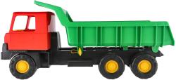 Auto nákladní T815 sklápěčka s korbou na písek 73cm zeleno/červená