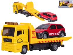 Auto odtahová služba MAN volný chod set odtahovka s autíčkem kov