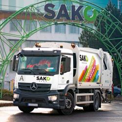 Auto popeláři SAKO kovové (kuka vůz)