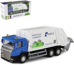 Auto popeláři zpětný chod svoz komunálního odpadu s kontejnerem kov Auto popeláři zpětný chod svoz komunálního odpadu s kontejnerem kov