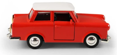 Auto retro kovové Trabant na setrvačník 3 barvy