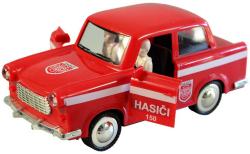 Auto retro požární hasiči na setrvačník na baterie Světlo Zvuk plast