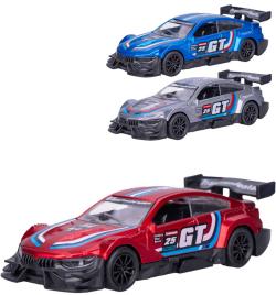 Auto Roadblasters sportovní závodní zpětný chod 3 barvy kov Auto Roadblasters sportovní závodní zpětný chod 3 barvy kov