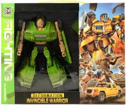 Auto robot s transformací 19cm transrobot set s doplňky plast 4 druhy