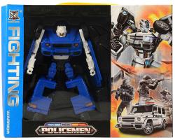 Auto robot s transformací 19cm transrobot set s doplňky plast 4 druhy