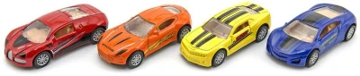 Auto sportovní 8cm model kovový na zpětné natažení různé druhy