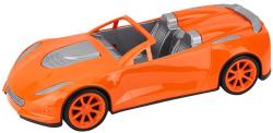 Auto sportovní kabriolet 39cm volný chod 3 barvy v síťce plast
