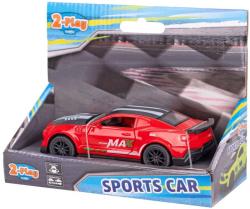 Auto sportovní kovové 12cm zpětný chod 2 druhy 2 barvy