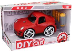 Auto sportovní na šroubování set s nástrojem k sestavení 2 barvy plast