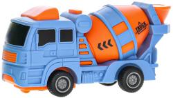 Auto stavební míchačka 10cm jezdící po stlačení plast 4 barvy
