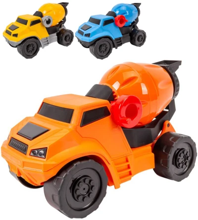 Auto stavební míchačka volný chod baby domíchávač betonu 3 barvy