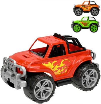 Auto terénní 35cm SUV Monster velká kola různé barvy plast Auto terénní 35cm SUV Monster velká kola různé barvy plast