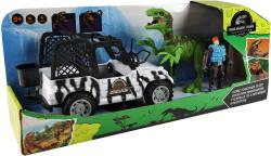 Auto terénní džíp s dinosaurem a figurkou vojáka na baterie Světlo Zvuk