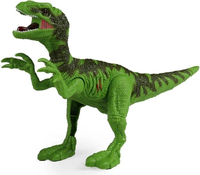 Auto terénne džip s dinosaurom a figurkou vojaka na batérie Svetlo Zvuk