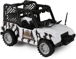 Auto terénní džíp s dinosaurem a figurkou vojáka na baterie Světlo Zvuk