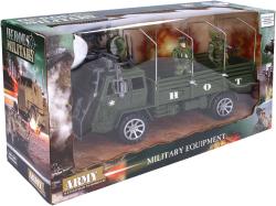 Auto vojenské plastové 31cm herní set se 3 figurkami a doplňky