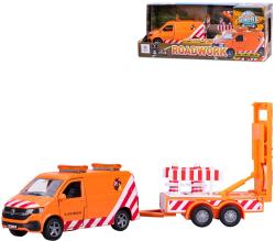 Auto VW Transporter zpětný chod s dopravním značením na baterie Světlo Zvuk