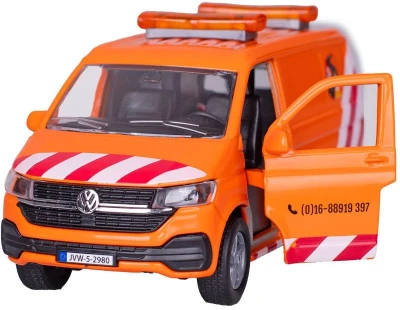 Auto VW Transporter zpětný chod s dopravním značením na baterie Světlo Zvuk