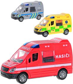 Auto záchranářské 12cm na setrvačník záchranné složky CZ 3 druhy plast Auto záchranářské 12cm na setrvačník záchranné složky CZ 3 druhy plast