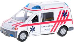 Auto ambulance CZ zpětný chod 14cm na baterie Světlo Zvuk 2 barvy kov