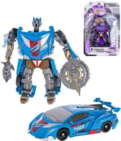 Auto závodní/bojový robot s transformací 2v1 transrobot s přeměnou 2 barvy Auto závodní/bojový robot s transformací 2v1 transrobot s přeměnou 2 barvy