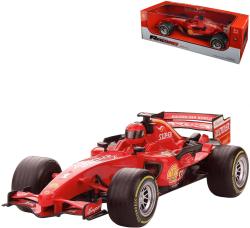 Auto závodní formule červená na setrvačník na baterie Zvuk