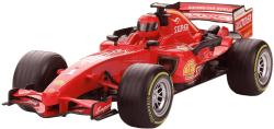 Auto závodní formule červená na setrvačník na baterie Zvuk