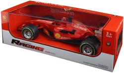 Auto závodní formule červená na setrvačník na baterie Zvuk