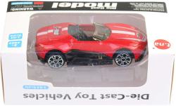 Auto závodní kovové 1:64 různé druhy formule 6cm v krabici