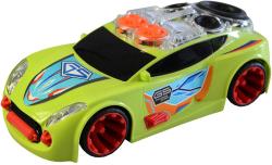 Auto závodní na baterie 23cm vibrující reproduktory 2 barvy Světlo Zvuk