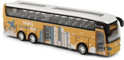 Autobus dálkový zájezdový kovový s grafikou 3 druhy
