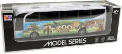 Autobus Dino / Zvířátka ZOO na setrvačník baterie Světlo Zvuk 2 druhy