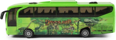 Autobus Dino / Zvířátka ZOO na setrvačník baterie Světlo Zvuk 2 druhy