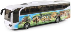 Autobus Dino / Zvířátka ZOO na setrvačník baterie Světlo Zvuk 2 druhy