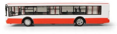Autobus hlásí zastávky MHD Červený zpětný chod na baterie Světlo Zvuk CZ