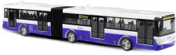 Autobus hlásí zastávky MHD Modrý zpětný chod na baterie Světlo Zvuk CZ