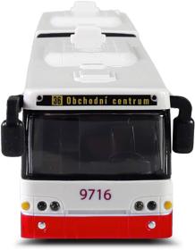 Autobus kloubový městský MHD hlásí zastávky na baterie Světlo Zvuk CZ