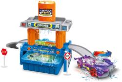 Automyčka herní set dráha s autíčkem a doplňky měnící barvu ve vodě