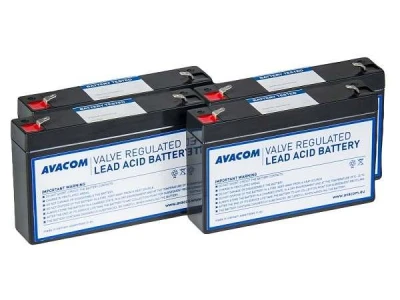 Avacom AVA-RBP04-06085-KIT CyberPower, Eaton, VERTIV - baterie pro UPS Avacom AVA-RBP04-06085-KIT CyberPower, Eaton, VERTIV - baterie pro UPS