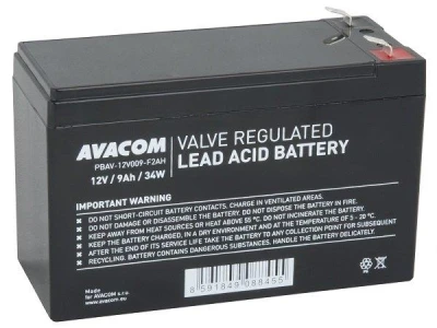 Avacom baterie 12V 9Ah F2 HighRate (PBAV-12V009-F2AH) Avacom baterie 12V 9Ah F2 HighRate (PBAV-12V009-F2AH)
