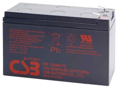 Avacom CSB baterie 12V 9Ah F2 HighRate (HR 1234W)