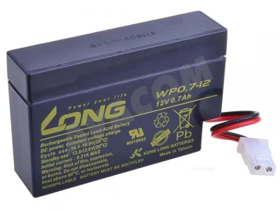 Avacom Long Baterie 12V 0,7Ah olověný akumulátor AMP Avacom Long Baterie 12V 0,7Ah olověný akumulátor AMP
