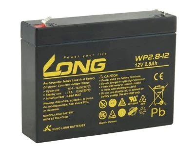 Avacom LONG baterie 12V 2,8Ah F1 (WP2.8-12) Avacom LONG baterie 12V 2,8Ah F1 (WP2.8-12)
