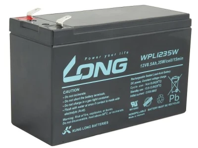 Avacom LONG baterie 12V 8,5Ah F2 HighRate LongLife 9 let (WPL1235W) Avacom LONG baterie 12V 8,5Ah F2 HighRate LongLife 9 let (WPL1235W)