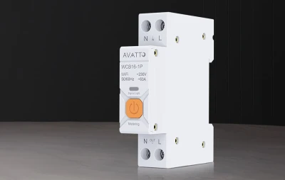 Avatto WCB16 bílá chytrá pojistka s Wi-Fi