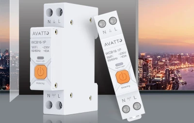 Avatto WCB16 bílá chytrá pojistka s Wi-Fi