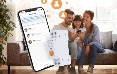 Avatto WCB16 bílá chytrá pojistka s Wi-Fi
